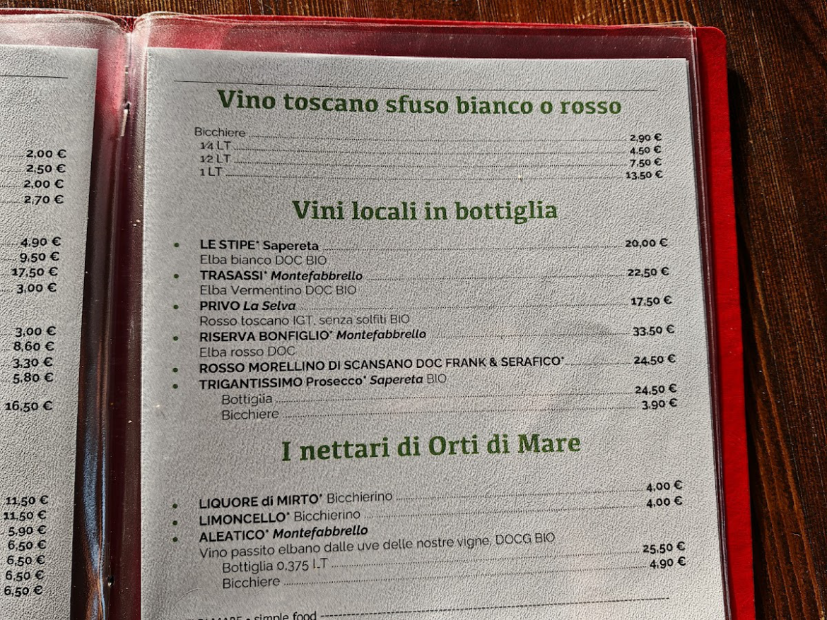 Ristoro Rurale Orti di Mare