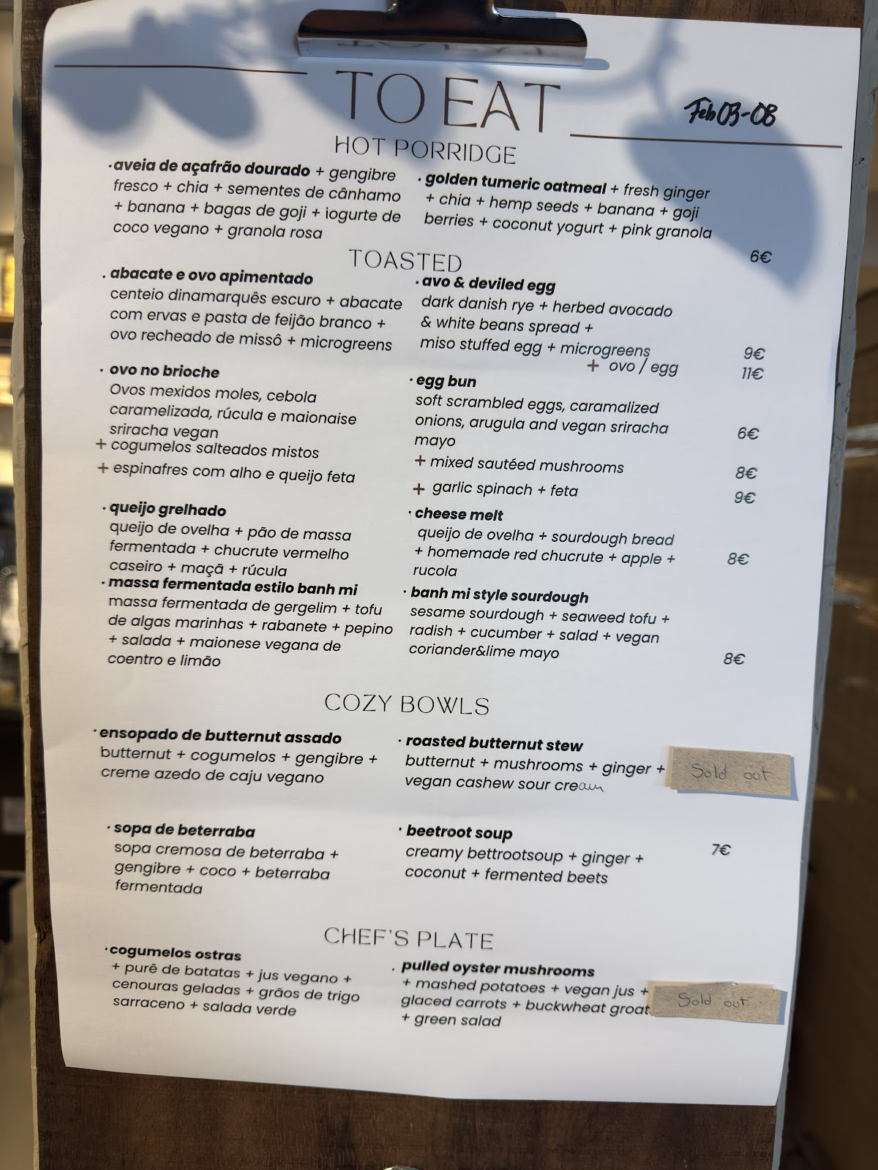  The Organic Way : Cafe | Cantina | Mercearia | Studio | Sauna |